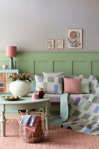 Tilda Patchwork Stoff Baumwolle - Sanctuary - Larissa Greygreen